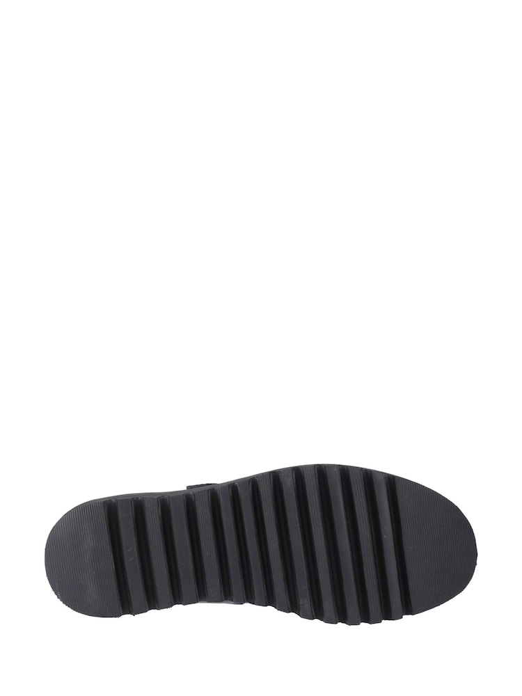 Hush Puppies Senior Florrie T-Bar Patent Black Shoes - Image 4 of 4