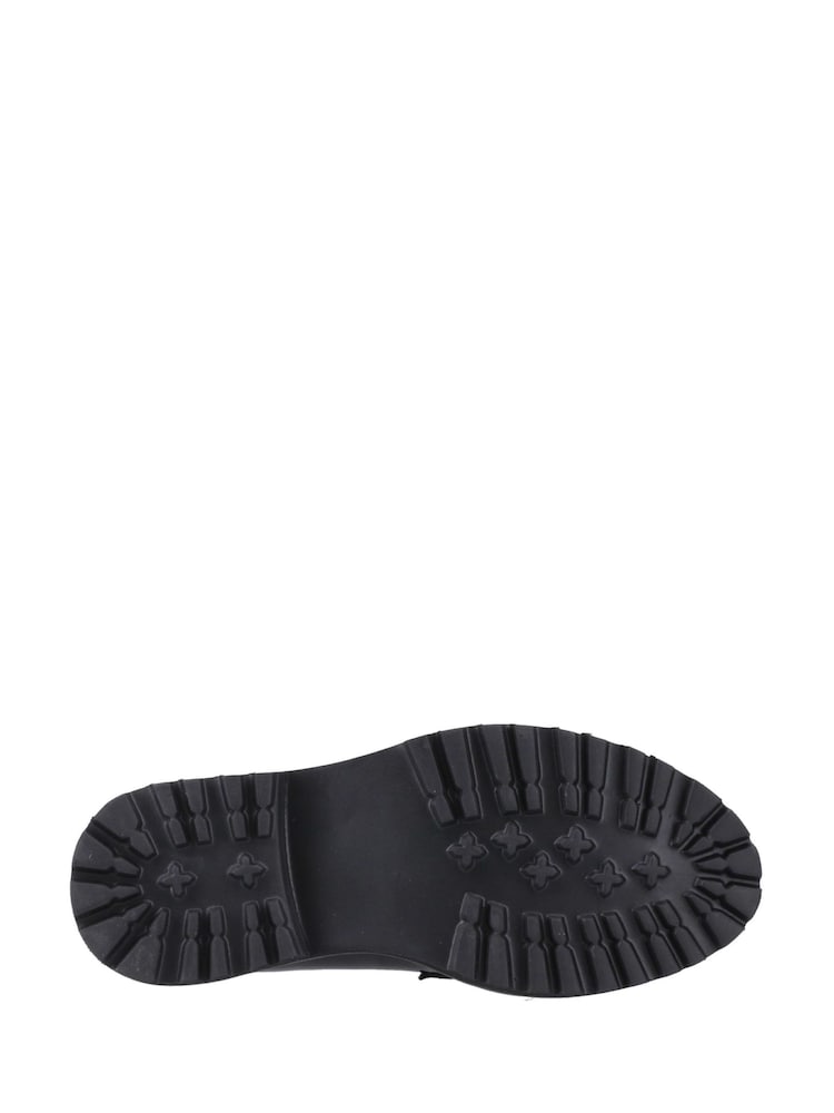 Hush Puppies Junior Grazia Patent Black Loafers - Image 4 of 4