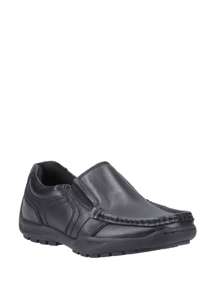 Hush Puppies Junior Morgan Slip On Black Shoes - Image 2 of 4