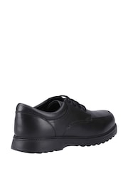 Hush Puppies Senior Romeo Lace Up Black Shoes - Image 3 of 4