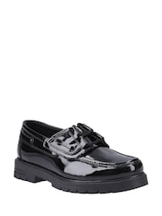 Hush Puppies Senior Lucy Patent Black Shoes - Image 2 of 4