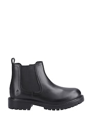 Hush Puppies Junior Ariella Chelsea Black Boots - Image 1 of 3