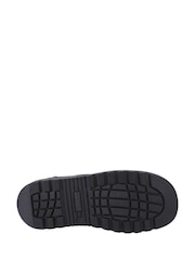 Hush Puppies Black Keeley Lace Up Patent Senior Shoes - Image 3 of 3