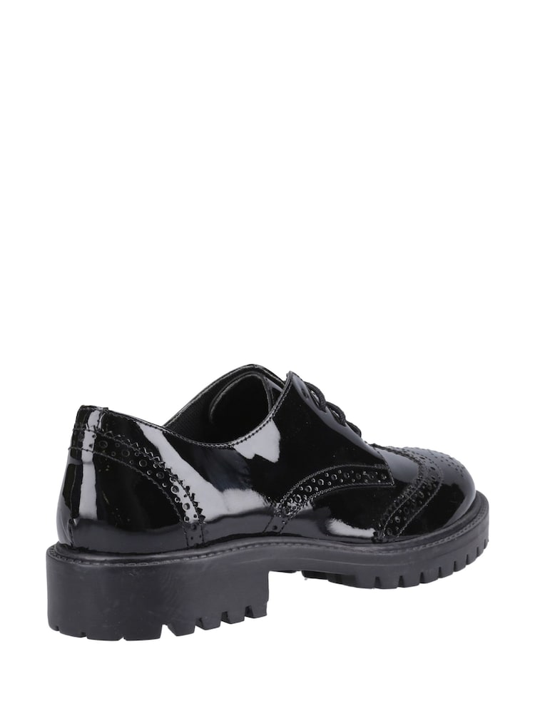 Hush Puppies Senior  Athena Patent Black Shoes - Image 2 of 3