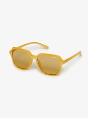 Superdry Yellow Oversized Square Sunglasses - Image 1 of 1