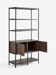 Dark Natural Oswin Oak Effect Shelf - Image 4 of 5
