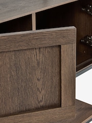 Dark Natural Oswin Oak Effect Shelf - Image 5 of 5