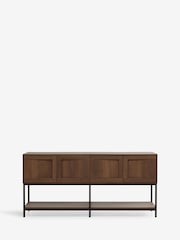 Dark Natural Oswin Oak Effect Extra Large Sideboard - Image 1 of 5
