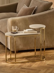 Natural Anderson Oak Effect Sofa Side Table - Image 4 of 5
