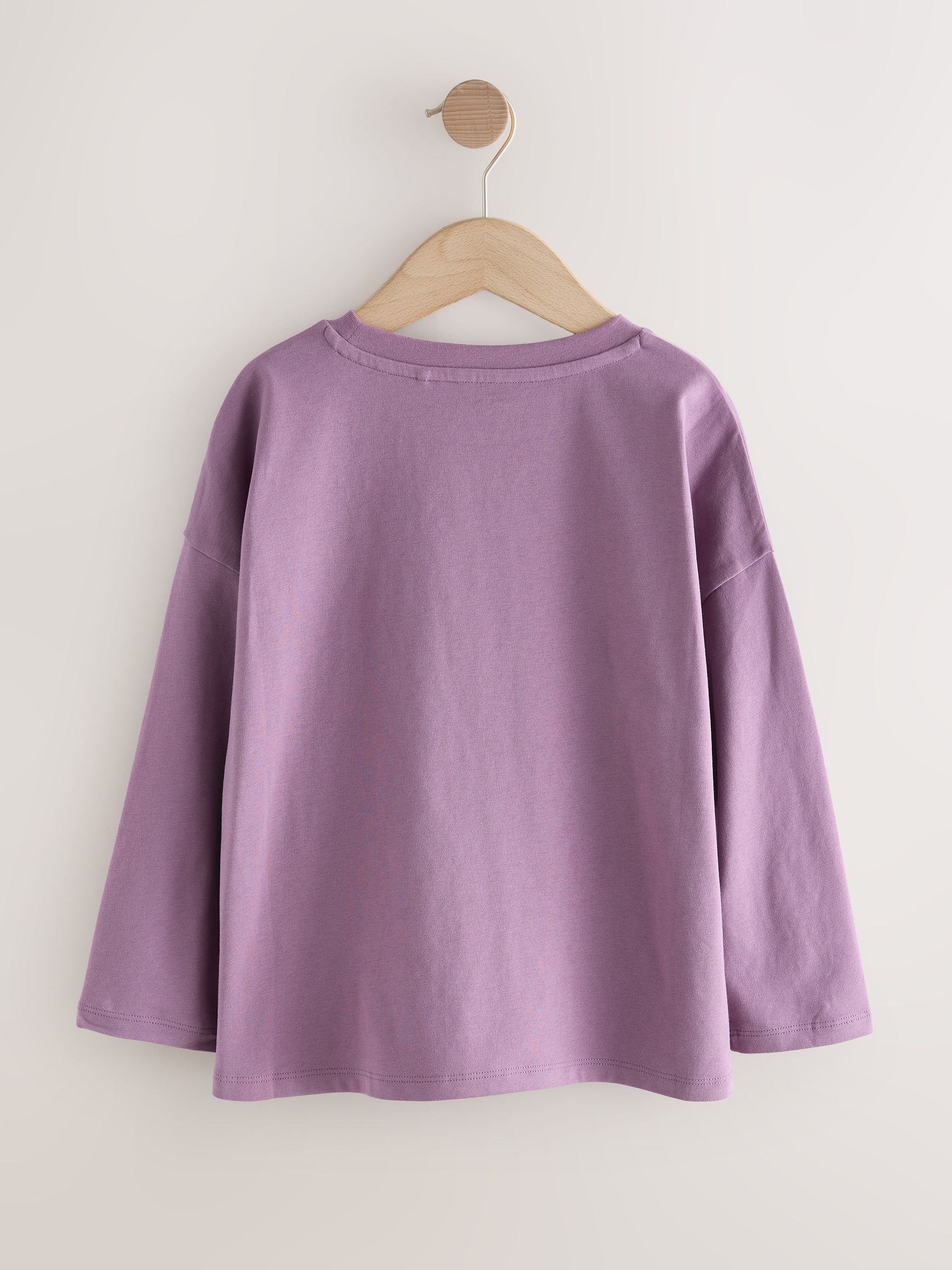 Buy Purple Long Sleeve Top (3-16yrs) from Next USA