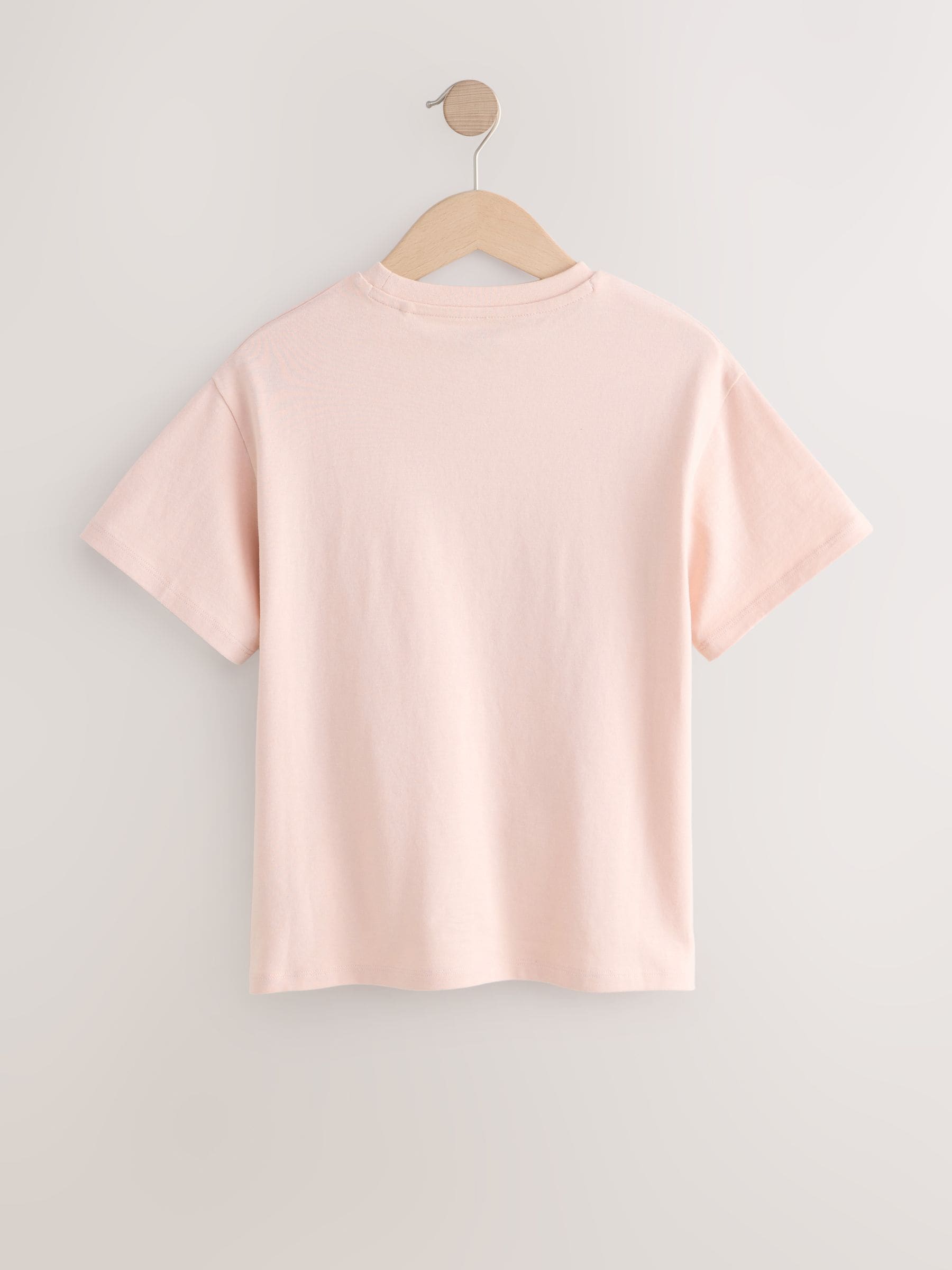 Buy Pink Floral Sequin Graphic T-Shirt (3-16yrs) from Next USA