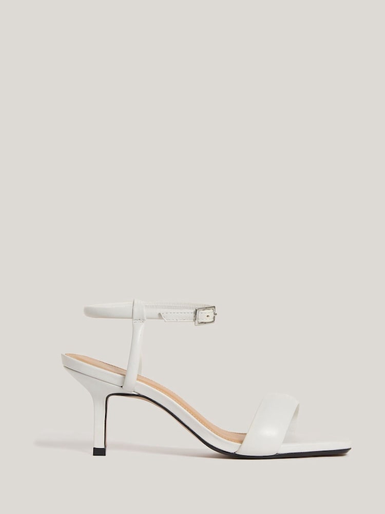 Jigsaw White Iris Heels - Image 2 of 6