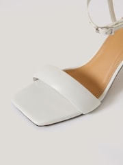 Jigsaw White Iris Heels - Image 6 of 6