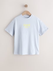 Chocolate Brown Cafe Oversized Graphic T-Shirts 3 Pack (3-16yrs) - Image 3 of 7