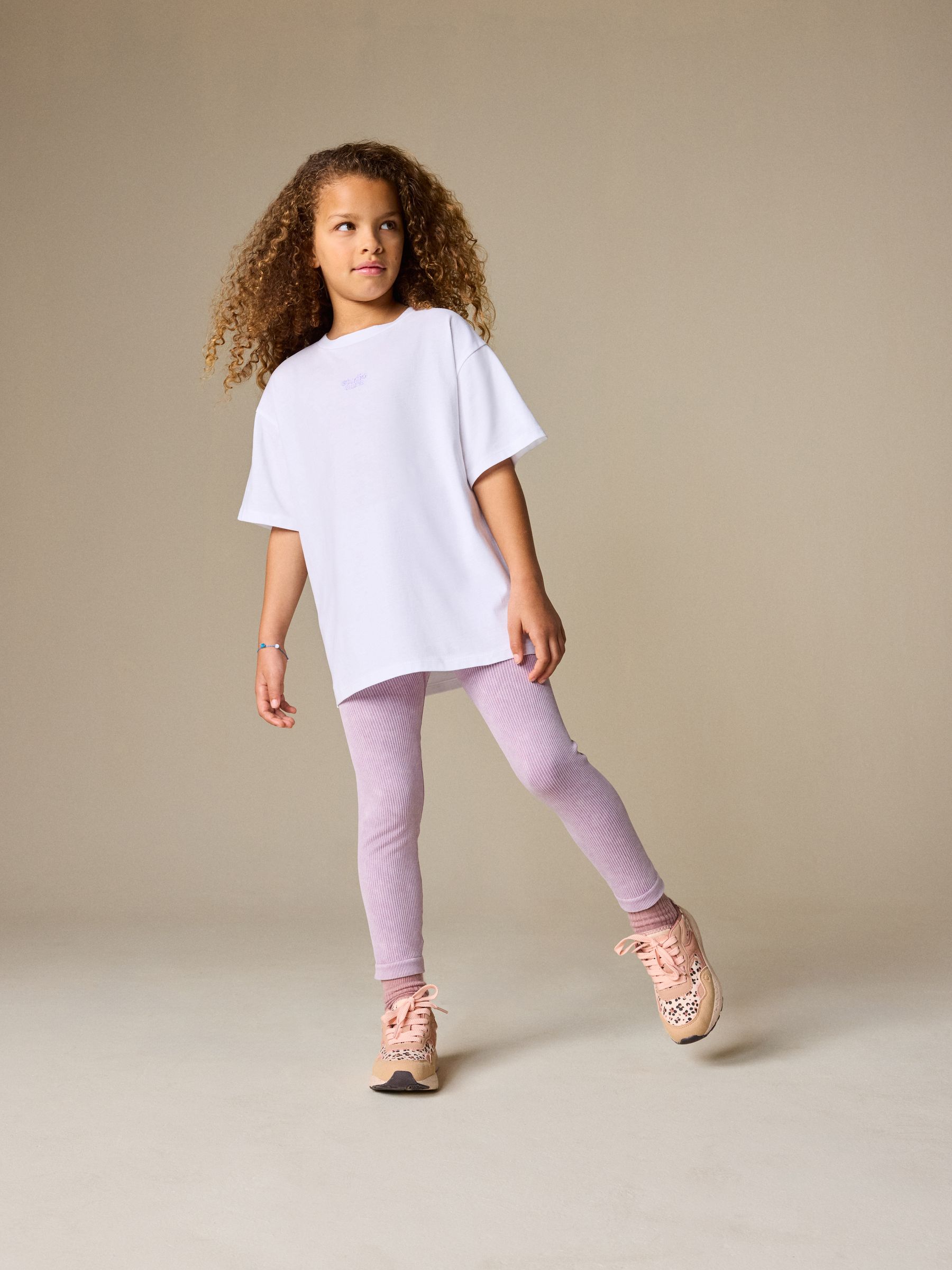 Buy White Studio Aura Oversized Graphic Print T-Shirt (3-16yrs