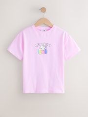 Pink Hello Kitty Oversized Graphic Print T-Shirt (3-16yrs) - Image 5 of 8
