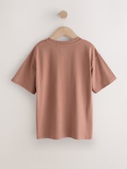Brown Smore Oversized Graphic Print T-Shirt (3-16yrs) - Image 2 of 4