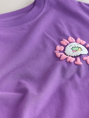 Purple Sushi Oversized Graphic Print T-Shirt (3-16yrs) - Image 4 of 4