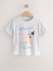 Grey Pets Oversized Graphic Print T-Shirt (3-16yrs) - Image 5 of 8
