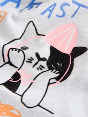 Grey Pets Oversized Graphic Print T-Shirt (3-16yrs) - Image 8 of 8
