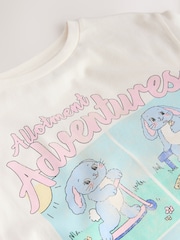 Häschenmotiv, ecru - Übergroßes T-Shirt mit Grafikprint (3–16Jahre) - Bild 4 von 4