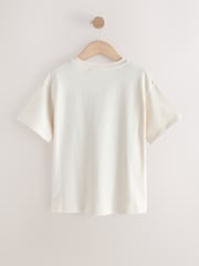 Ecru Easter Bunny Oversized Graphic Print T-Shirt (3-16yrs) - Image 6 of 8