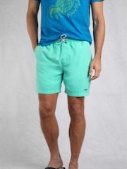 Weird Fish Blue Banning Swim Shorts - Image 1 of 7