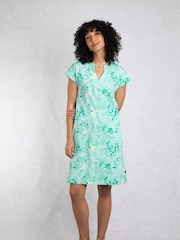 Weird Fish Suffolks Printed 100% Cotton Jersey Dress - Изображение 3 из 7