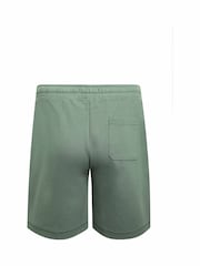 Weird Fish Green Crawford Loopback 100% Cotton Shorts - Image 7 of 7