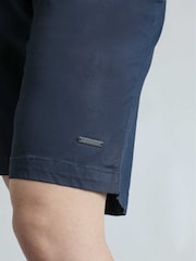 Azul - Weird Fish Annalise Knee Length Chino Shorts - Imagen 5 de 7