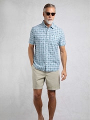 Azul jeans desbotado - Camisas havaianas Weird Fish Tarim - Imagem 3 de 6