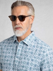 Azul jeans desbotado - Camisas havaianas Weird Fish Tarim - Imagem 4 de 6