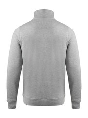 Weird Fish Grey Archer WF Branded 1/4 Zip Sweatshirt - Image 6 of 6