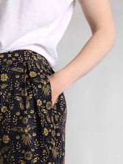 Weird Fish Blue Aloha Printed Shorts - Image 4 of 6