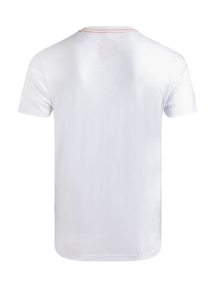 Weird Fish White Pacific Front Print Graphic T-Shirt - Image 6 of 6 Weird Fish White Pacific Front Print Graphic T-Shirt - Image 6 of 6