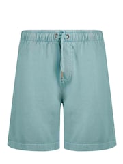 Weird Fish MineralBlu Hamilton Sunwashed 100% Cotton Sweat Shorts - Image 5 of 6