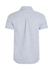 Weird Fish Blue Washton Short Sleeve Shirt - Image 7 of 7
