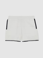 Reiss White/Navy Barbor Shorts - Image 2 of 4
