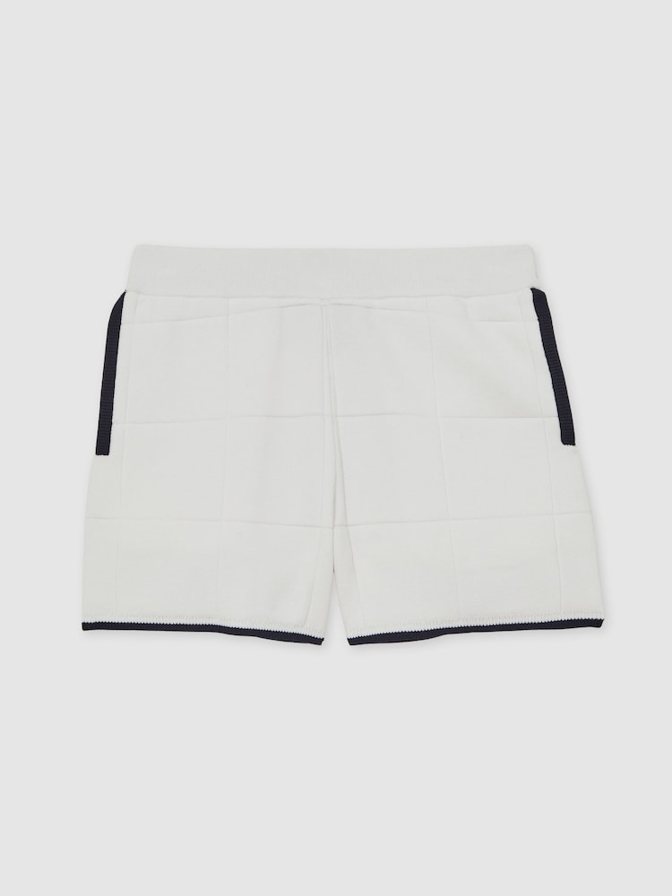 Reiss White/Navy Barbor Shorts - Image 2 of 4