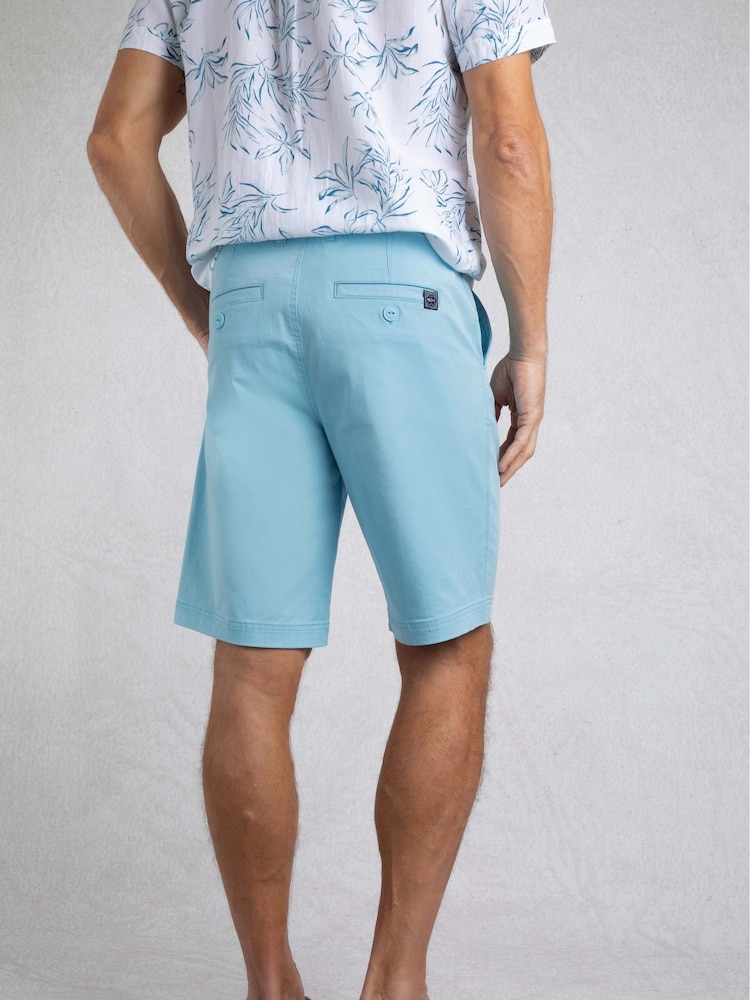 Weird Fish PowderBlu Rayburn Flat Front Shorts - Image 2 of 7