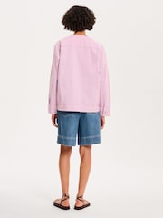 Jaqueta Omnes oversized Wilona 100% cotton sem gola - Imagem 2 de 4
