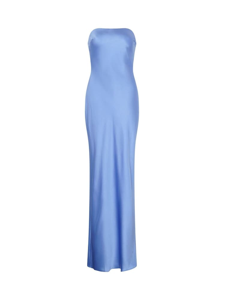 Omnes Blue Amdra Strapless Bandeau Maxi Dress - Image 5 of 5 Omnes Blue Amdra Strapless Bandeau Maxi Dress - Image 5 of 5
