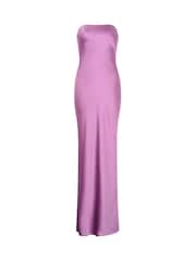 Omnes Purple Amdra Strapless Bandeau Maxi Dress - Image 5 of 5