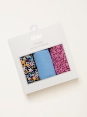 FatFace Blue 3 Pack of Brazillian Knickers - Image 2 of 3