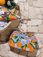 The Flat Lay Co. Marshmallow Open Flat Box Makeup Bag - Image 1 of 5