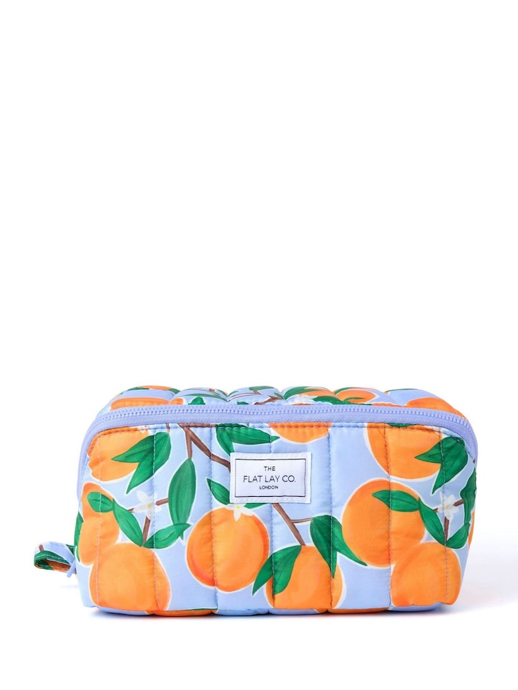The Flat Lay Co. Marshmallow Open Flat Box Makeup Bag - Image 2 of 5