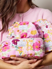 The Flat Lay Co. Marshmallow Open Flat Box Makeup Bag - Image 6 of 6