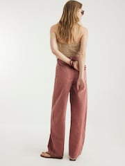 River Island Pink Mid Rise Balloon Jeans - Image 2 of 4