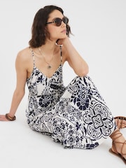 River Island Black Strappy Trapeze Dress - Image 3 of 4