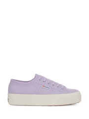 Superga 2740 Platform Canvas Purple Trainers - Imagem 1 de 5